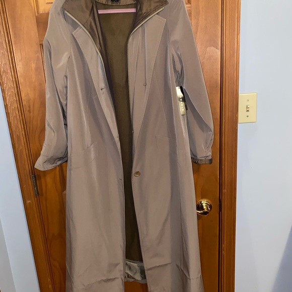 EAST 5TH - WOMEN'S LONG FULL ZIP & BUTTON TRENCH JACKET - SIZE Small - Picture 2 of 10